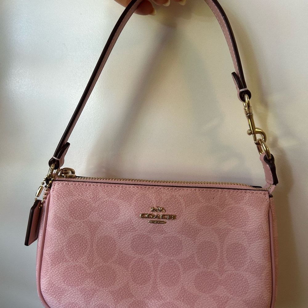 Coach Nolita 19 Shoulder Bag - Powder Pink with Gold Hardware